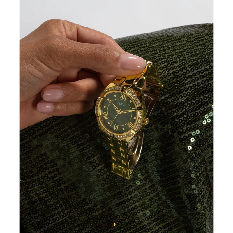 Guess Quarzuhr Analoguhr Cosmo gold(Image 6)