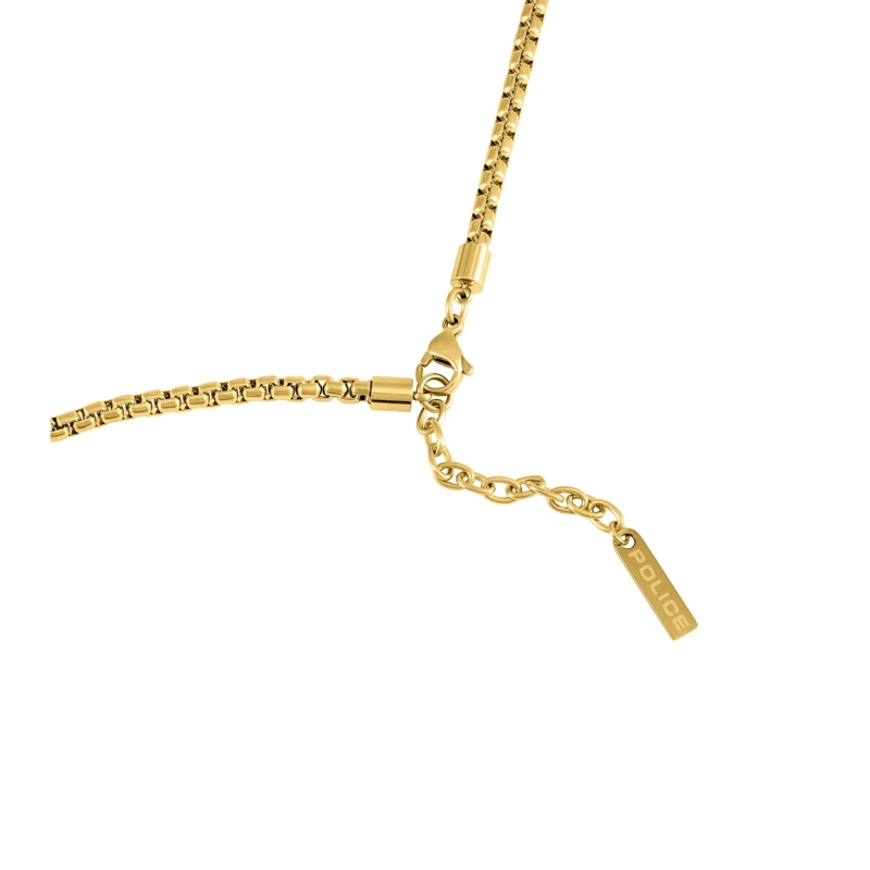 Police  Herrenkette Serrator- Herrenkette- Farbe: silbe gold(Image 3)