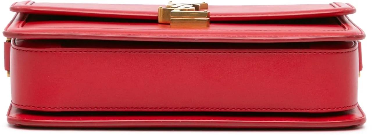 Saint Laurent Hobo bags 2020 Medium Calfskin Solferino Satchel In Box in rood