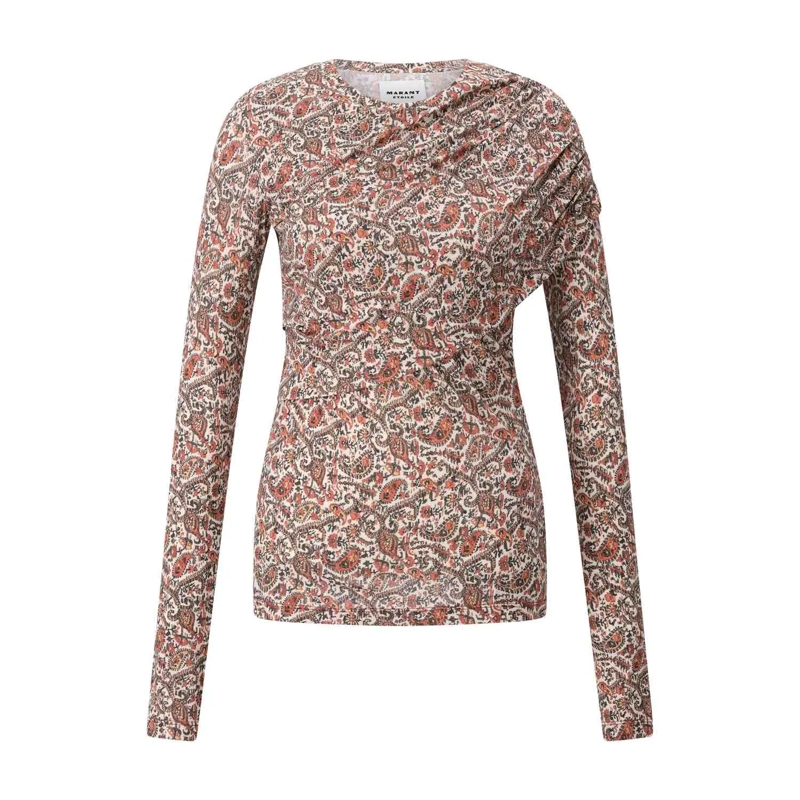 Isabel Marant T-shirt Langarmshirt Dressi Rot