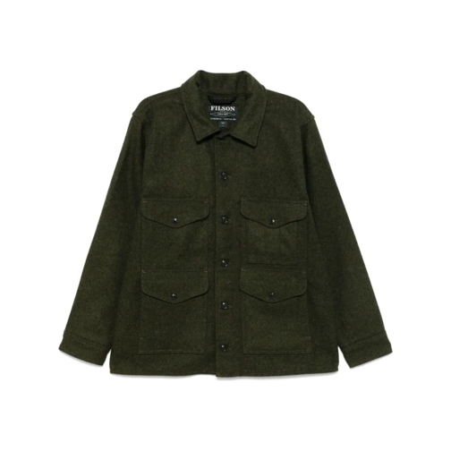 Filson Veste de transition Forest Green Wool Jacket Green