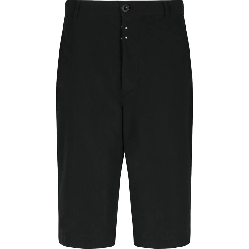Givenchy Shorts Black Cotton Shorts Black
