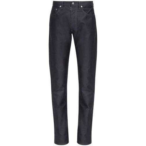 Maison Margiela Jeans Cotton Trousers Black