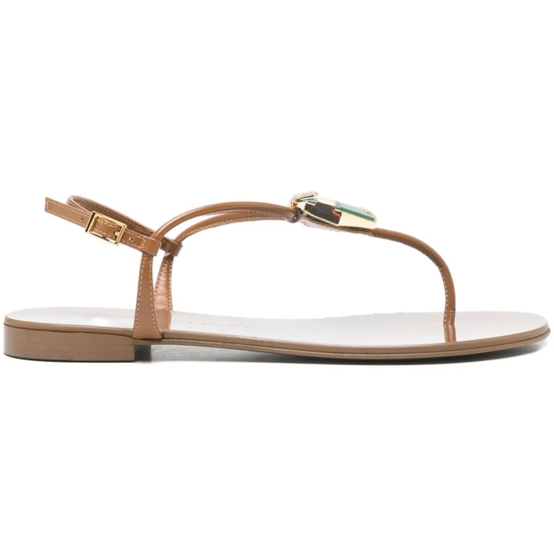 Giuseppe Zanotti Sandalen Sandals Brown braun