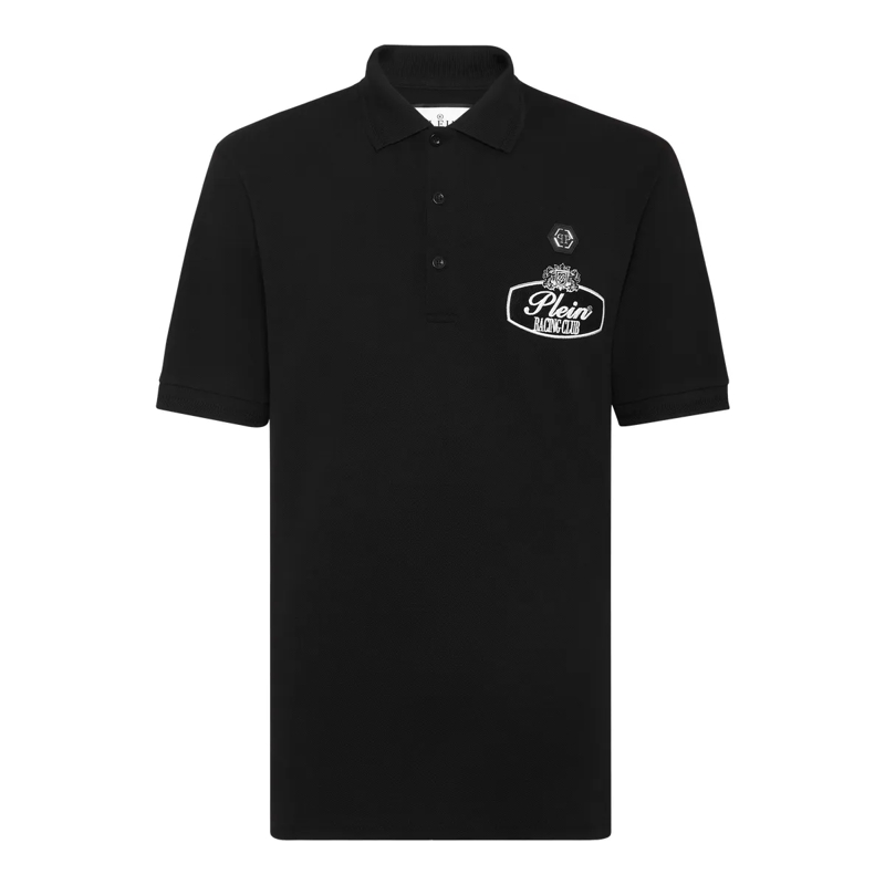 Philipp Plein Top Poloshirt Racing schwarz(Image 6)