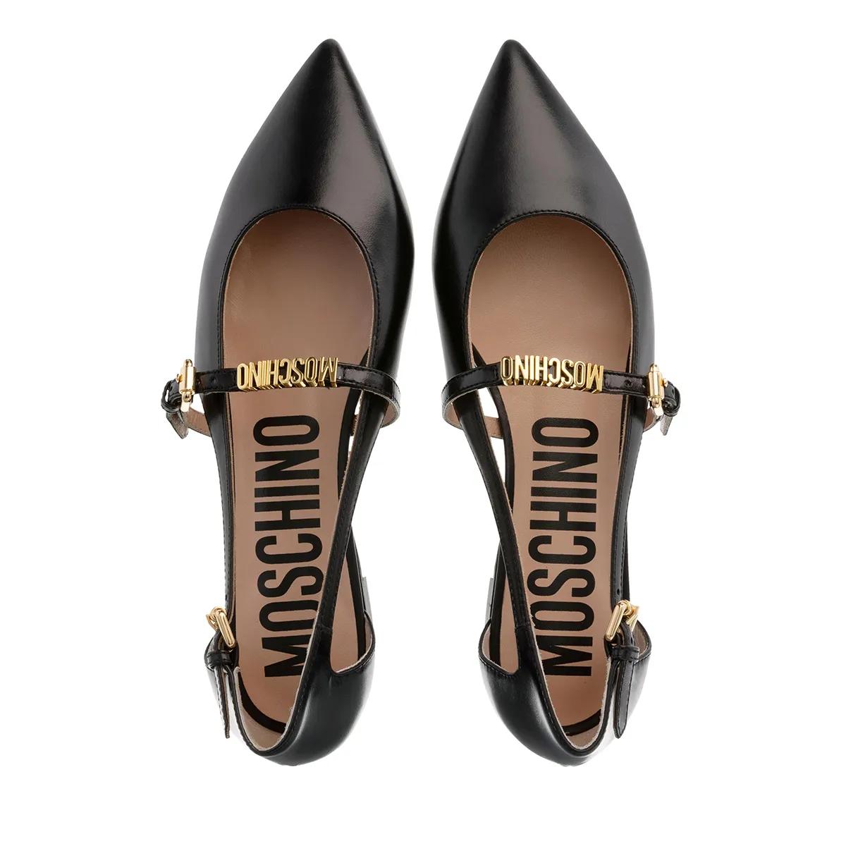 Thumbnail - Moschino Espadrilles - Mini Lettering - Gr. 40 (EU) - in Schwarz - für Damen