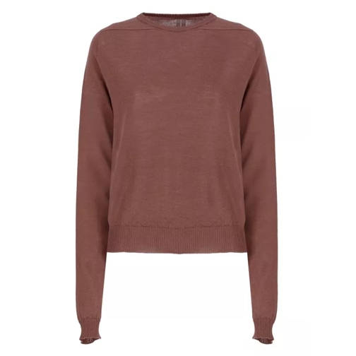 Rick Owens Brown Virgin Wool Sweater Brown 