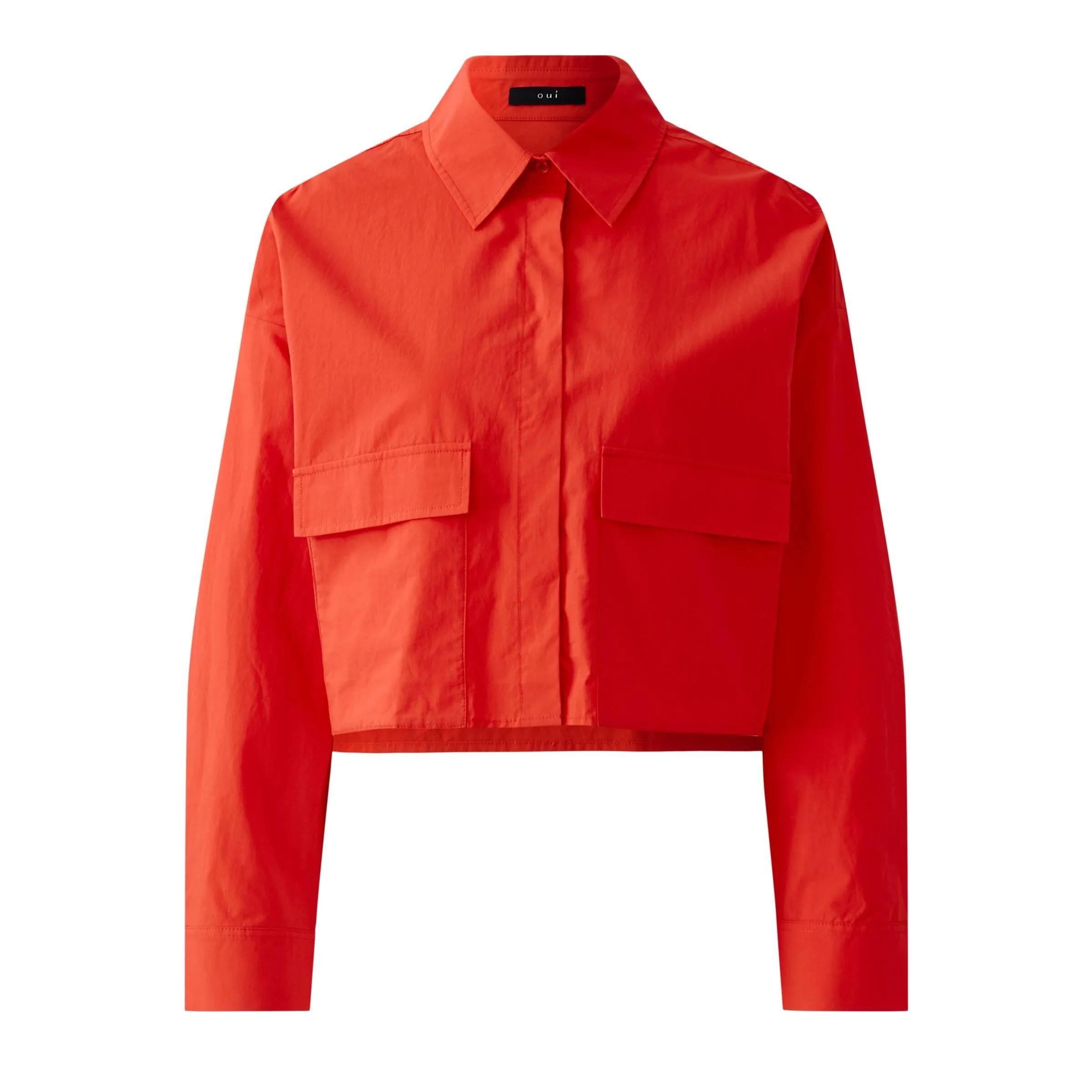 Thumbnail - Oui - Bluse - Größe 38 DAMEN - red