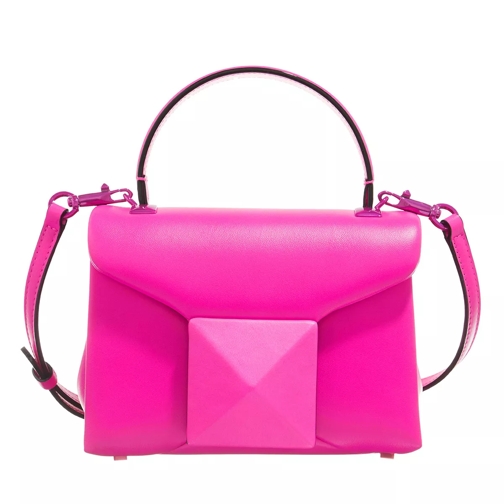 Valentino Garavani One Stud leather handbag Pink Crossbody Bag