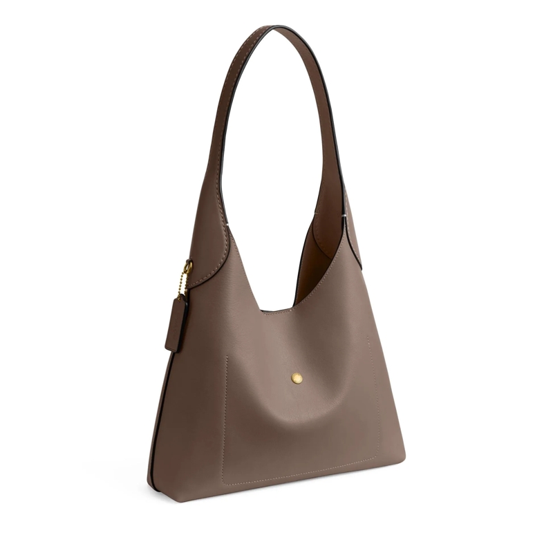 Coach Hobo Bag Brooklyn Shoulder Bag 28 Dark Stone(Image 6)