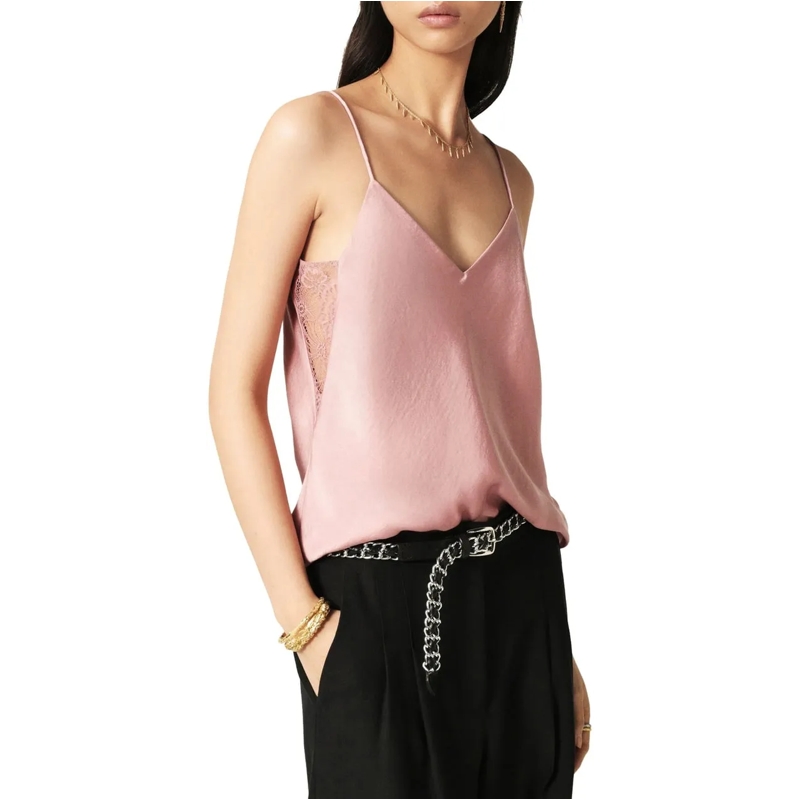 BASH T-Shirt Ba&sh Clarisse Tops Lichtroze 1e24clar rose(Image 2)
