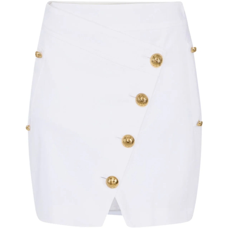 Elisabetta Franchi Midirock Skirts Ivory weiß