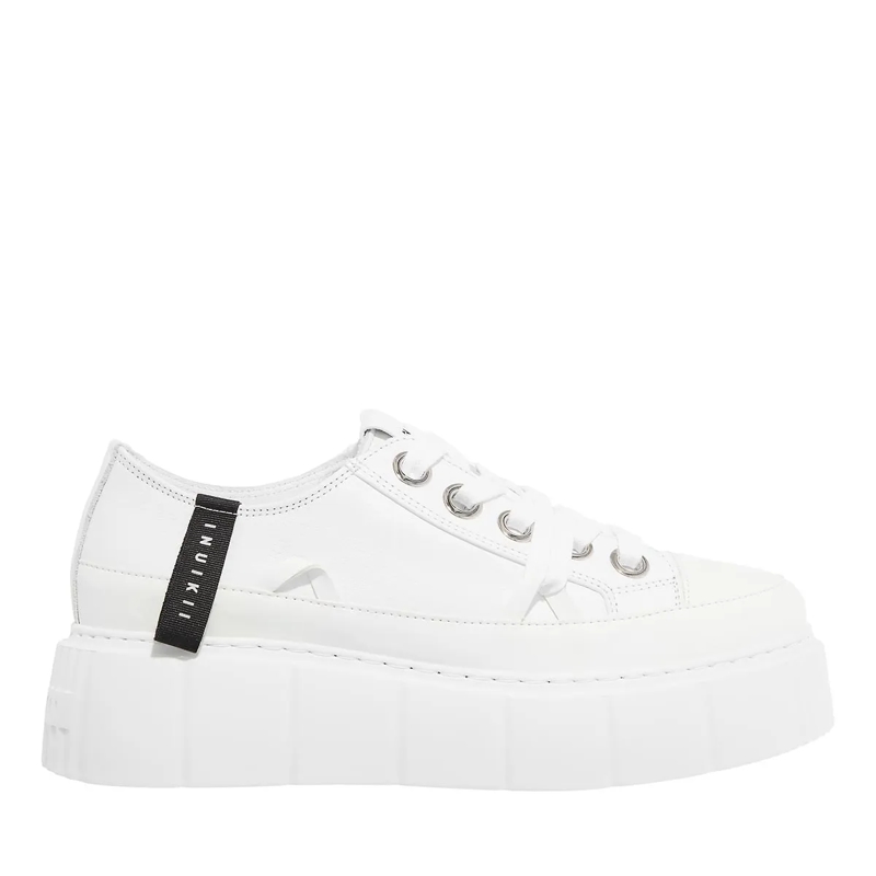 INUIKII Plateau-Sneaker LEATHER MATILDA LOW White