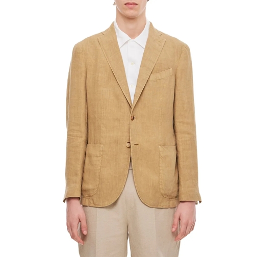 Boglioli Blazer Single-Breasted Jacket Brown