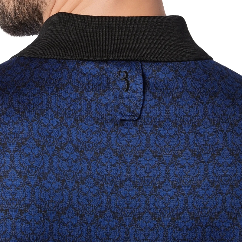 BILLIONAIRE Top Poloshirt Lion dunkel-blau(Image 4)