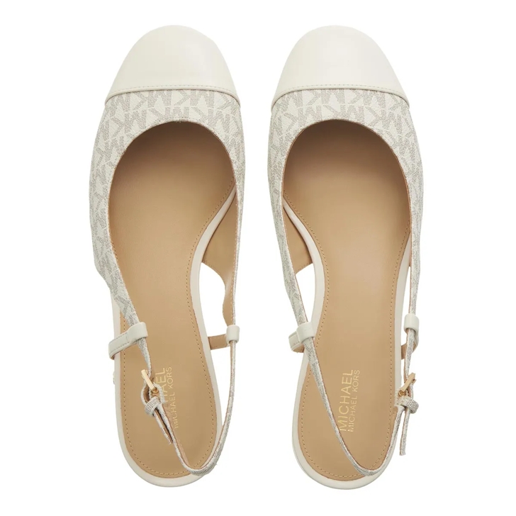 (取寄) マイケルコース レディース ぺルラ フレックス スリング フラッツ MICHAEL Michael Kors women Perla Flex Sling Flat Vanilla Michael Kors Perla Flex Sling Flat Vanilla | Sandals