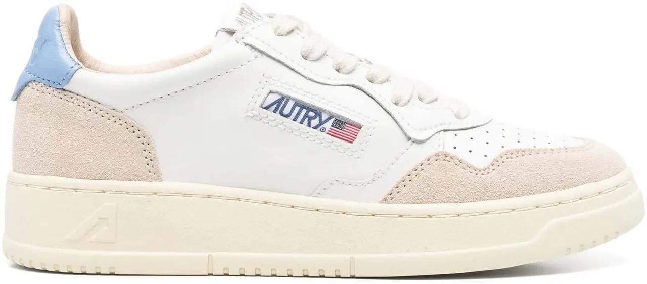 Autry Low-Top Sneaker - Medalist Low-Top Sneakers - Gr. 41 (EU) - in Weiß - für Herren