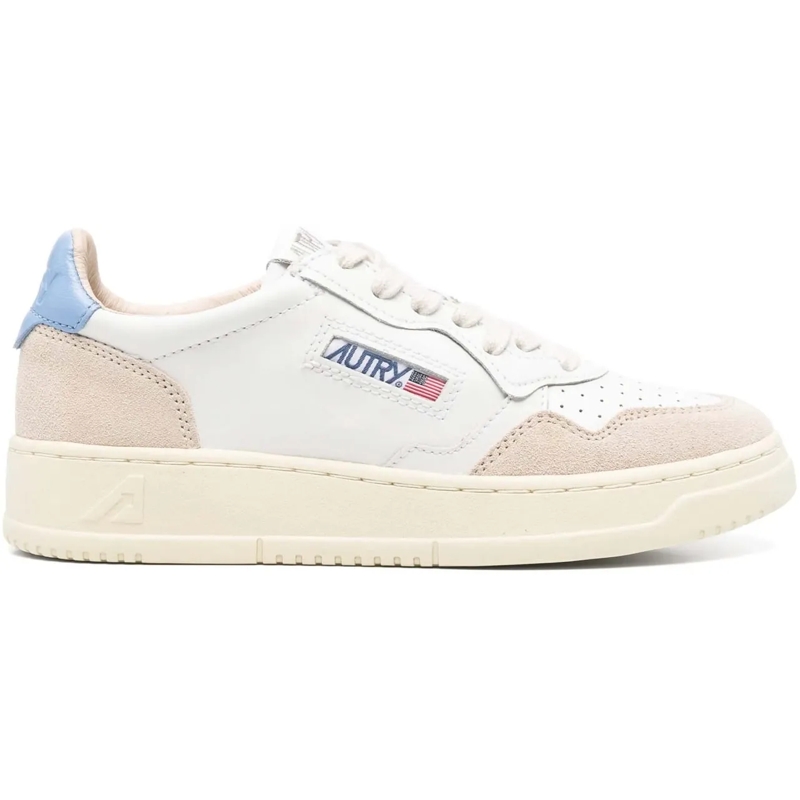 Autry International Lage-top sneaker Medalist Low-Top Sneakers White