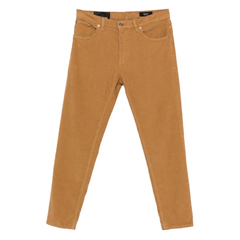 Dondup Jeans Straight-Leg Beige Jeans With Classic Five-Pocket  Brown