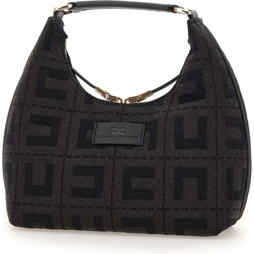 Elisabetta Franchi Schoudertas Bags Black schwarz