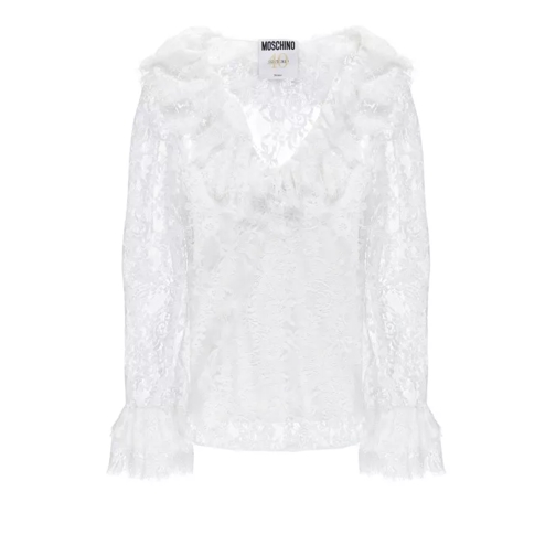 Moschino Laces Shirt White 