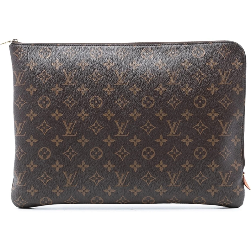 Louis Vuitton Fourre-tout Monogram Poche Documents Portfolio braun