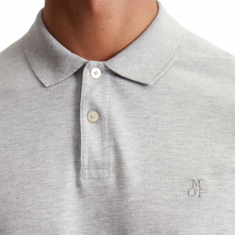 Marc O´Polo Poloshirt Small-Logo 1er Pack grau(Image 4)