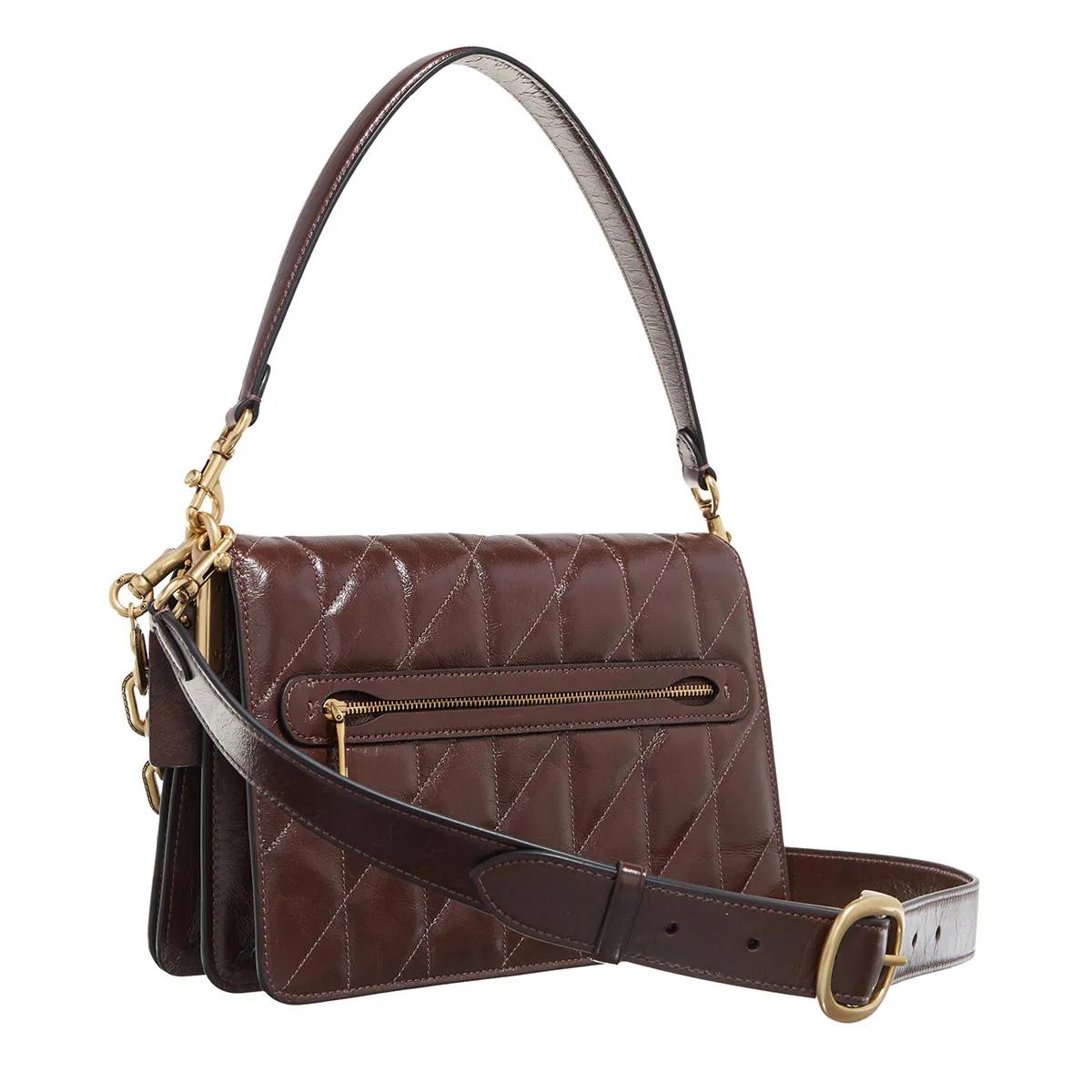 Thumbnail - Coach Crossbody Bags - Quilted Glazed Leather Chain Tabby Shoulder Bag Wi - Gr. unisize - in Braun - für Damen