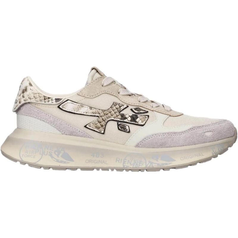 Premiata Sneaker basse Dames Lauryn weiß