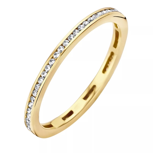 Blush Ring 1138YZI - Gold (14k) with Zirconia Yellow Gold Alliansring