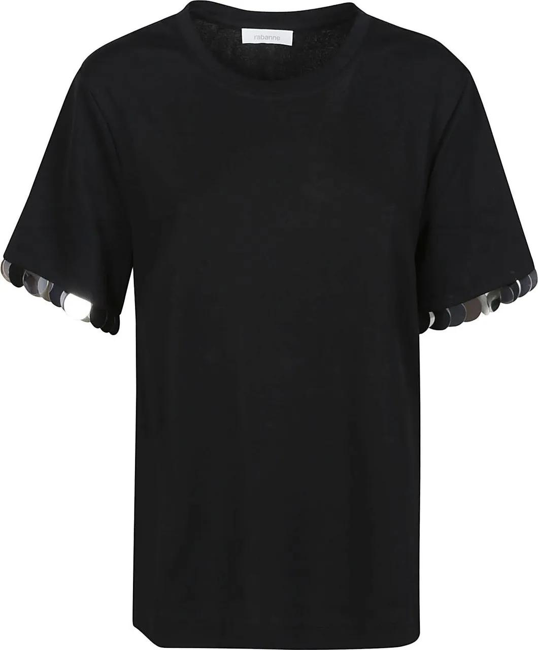 Thumbnail - Paco Rabanne - T-shirt Black - Größe M - schwarz