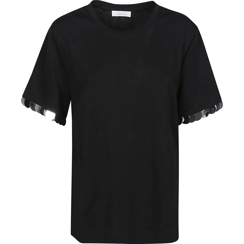 Paco Rabanne T-Shirt T-shirt Black schwarz