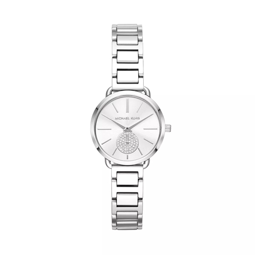 Michael Kors MK3837 Portia Ladies Metal Watch Silver Multifunctioneel Horloge