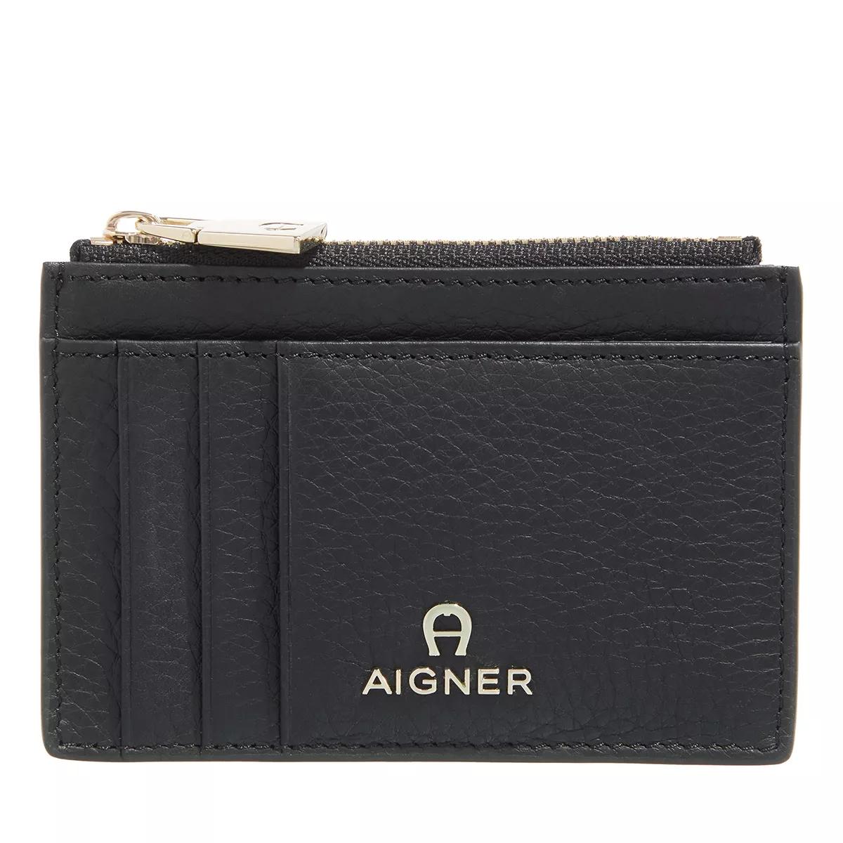 Aigner Portemonnaie - Sele - Gr. unisize - in Schwarz - für Damen