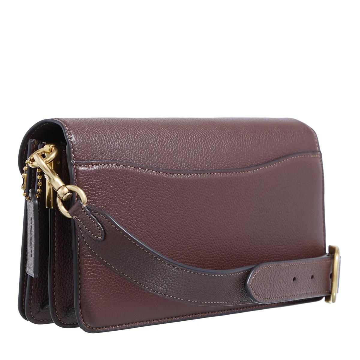 Coach Crossbody bags Polished Pebble Leather Tabby Shoulder Bag 26 Refr in bruin