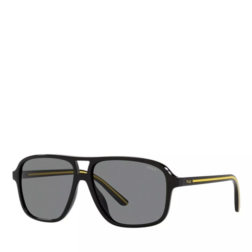 Polo Ralph Lauren 0PH4177U Sunglasses Shiny Black Sunglasses