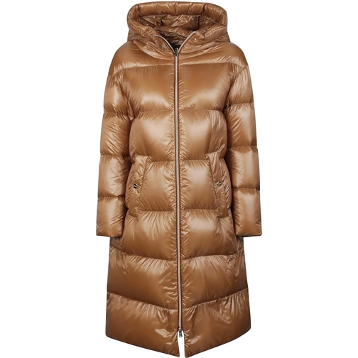 Herno Sommerjacken Over Parka Brown schwarz