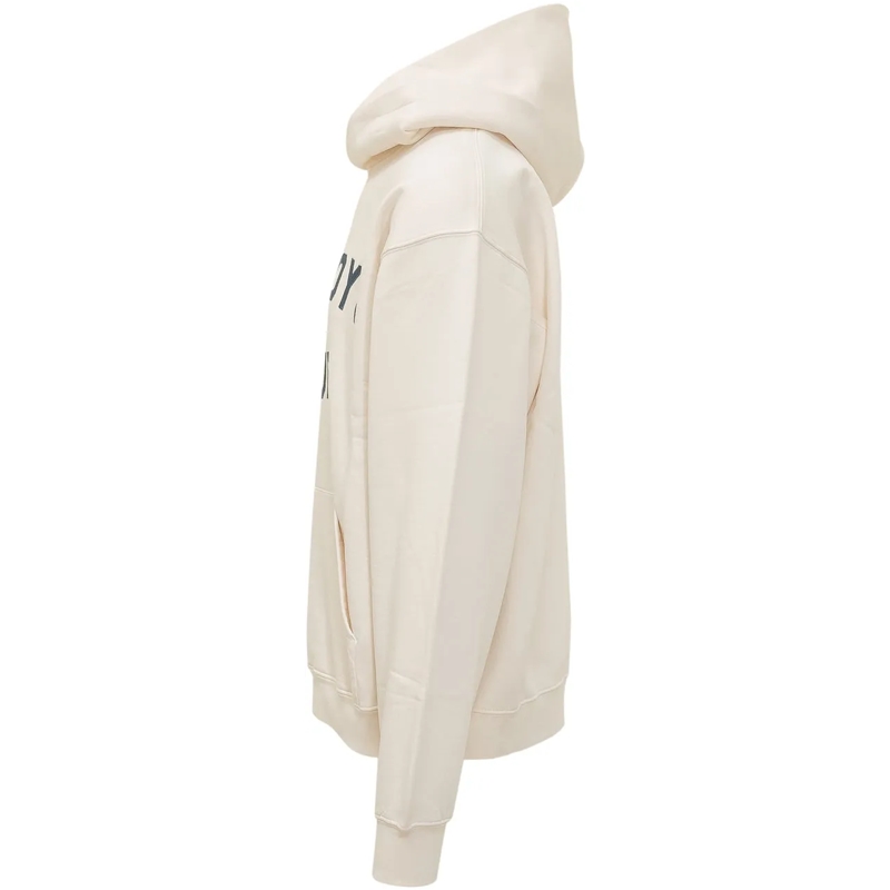 Dsquared2  Felpa con Cappuccio Corta e Ampia con Tasca Fronta weiß(Image 3)