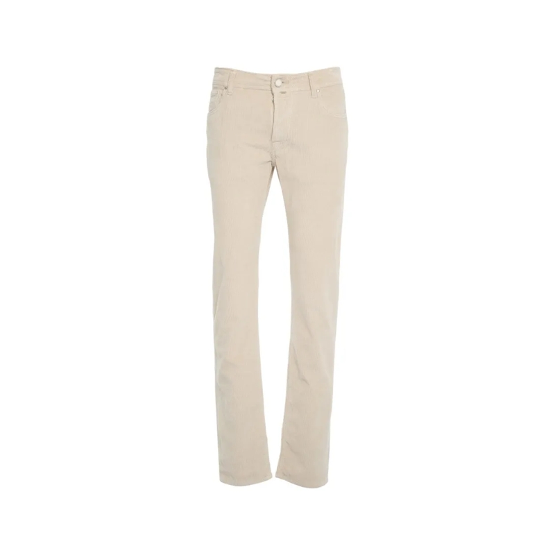 Jacob Cohen Jeans 'Bard' Corduroy Pants Neutrals