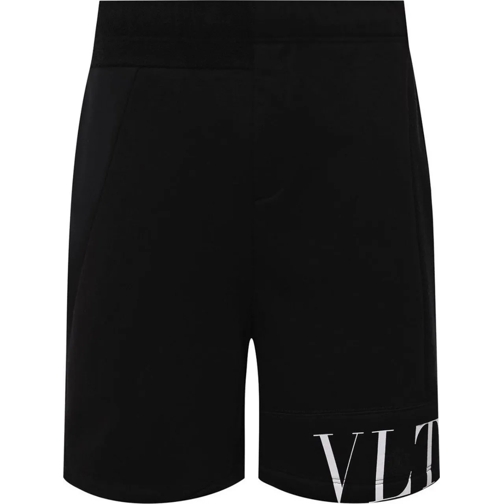 Valentino Kurze Hosen Valentino Track Shorts schwarz