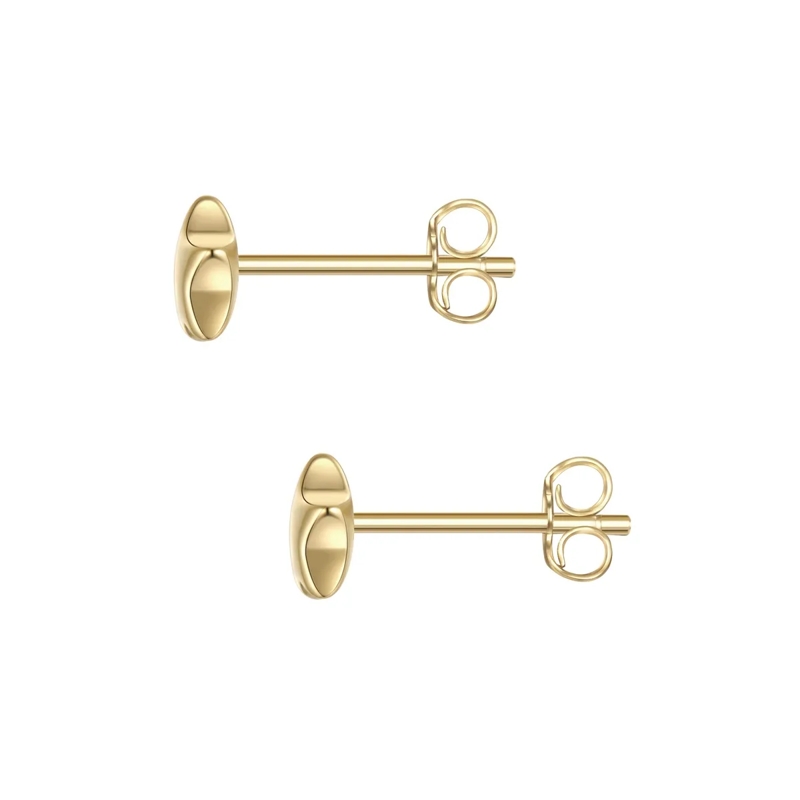 Glanzstücke München Ohrstecker Sterling Silber Ohrstecker Stern gold(Image 2)