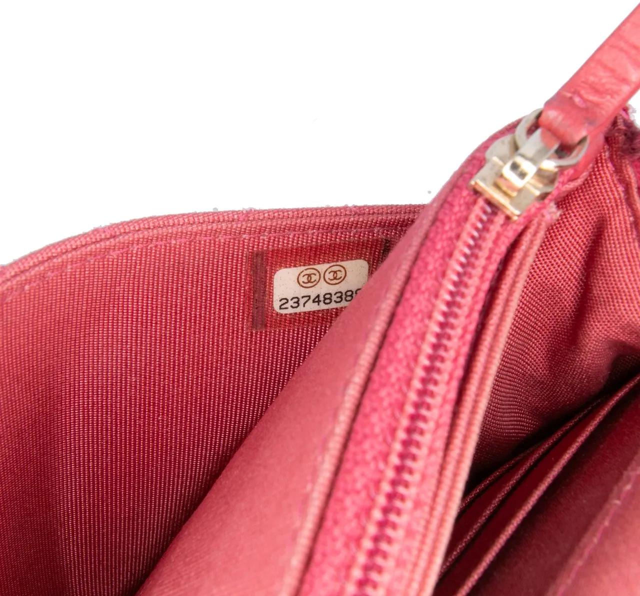 Thumbnail - Chanel Hobo Bags - CC Tweed Wallet On Chain - Gr. unisize - in Gold - für Damen