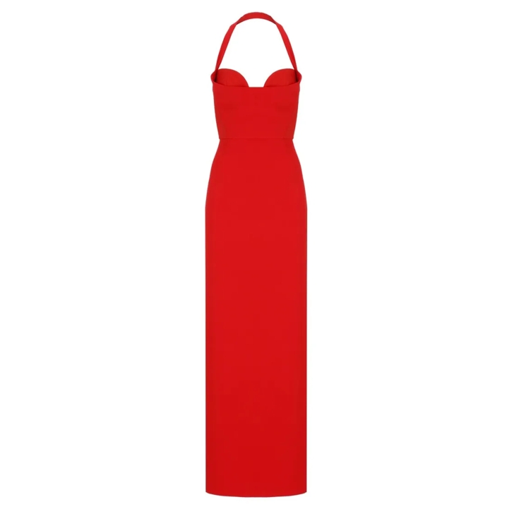Red dress sale top