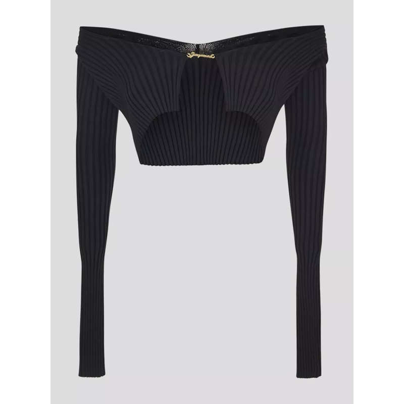 Jacquemus  Black La Maille Pralé Black