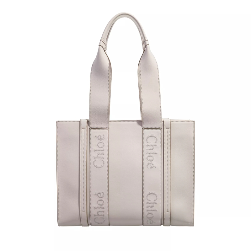 Chloé Tote Medium Woody Tote Bag Wild Grey