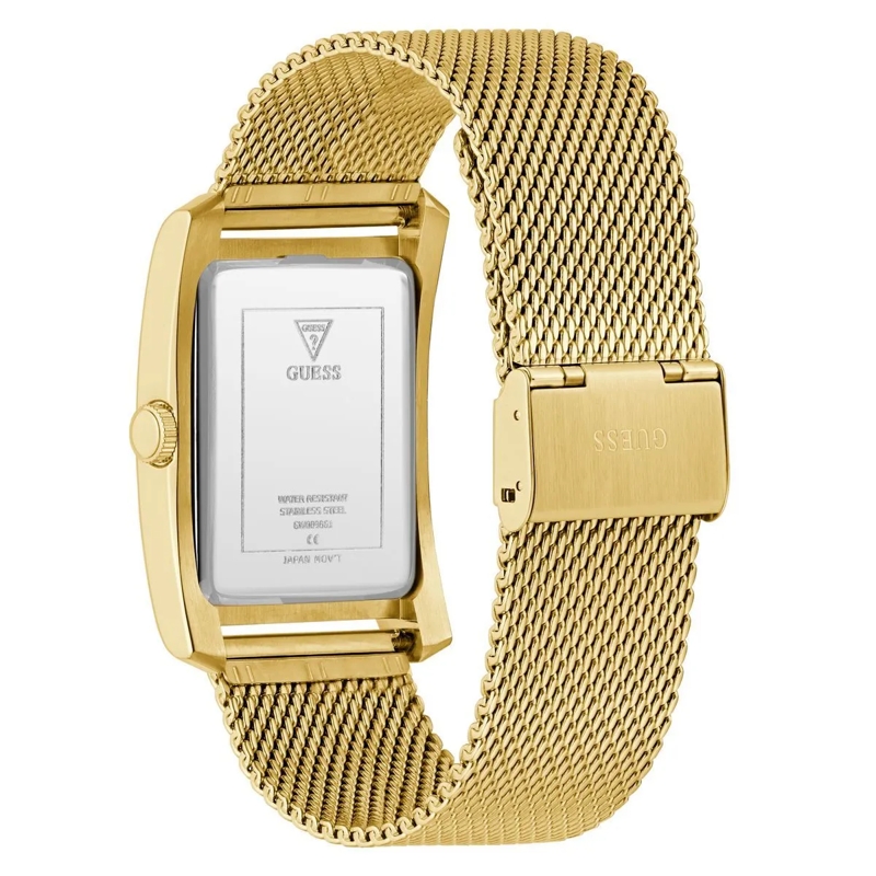 Guess Quarzuhr Quarz-Analoguhr Clyde gold(Image 4)