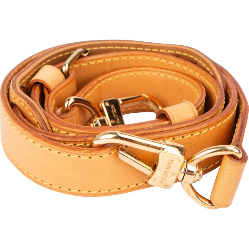 Louis Vuitton Tote Louis Vuitton Vachetta Leather Keepall Bags Strap braun