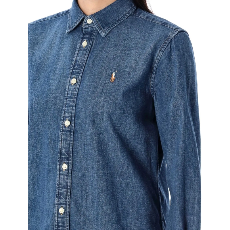 Ralph Lauren T-shirt DENIM SHIRT blau(Image 6)