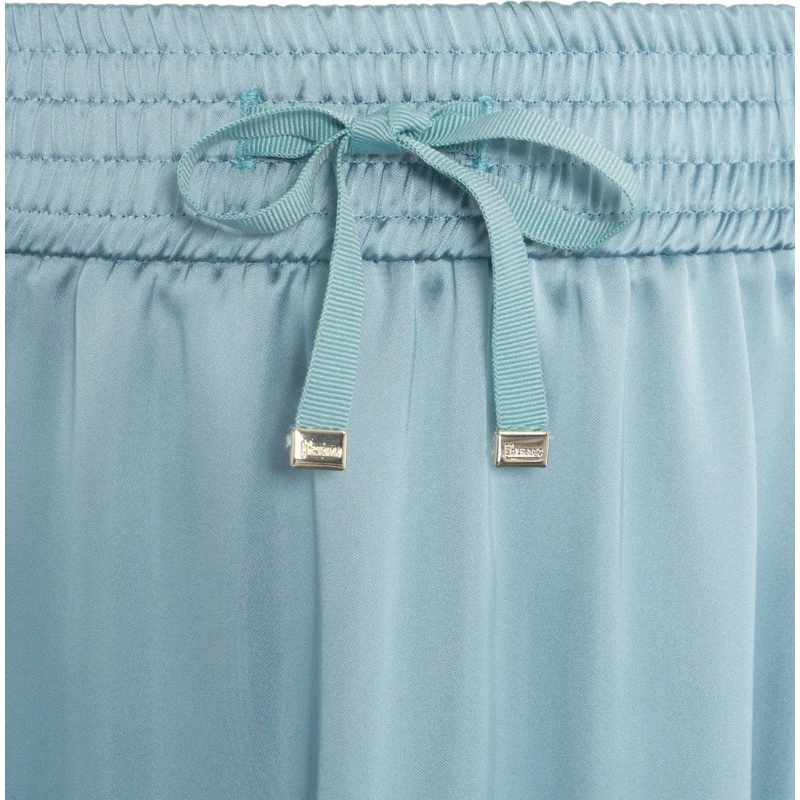 Herno Midirok Satin maxi skirt Hellblau(Image 8)