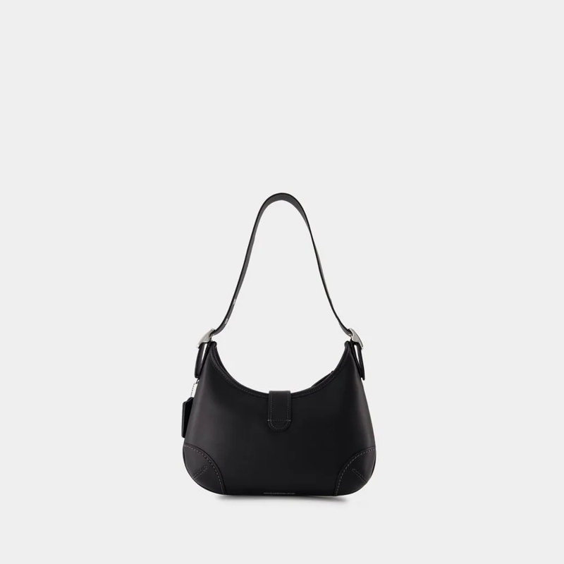 Coach Schultertasche Glovetanned Hamptons Hobo Black(Image 5)